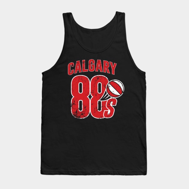 Calgary 88s Tank Top by MindsparkCreative